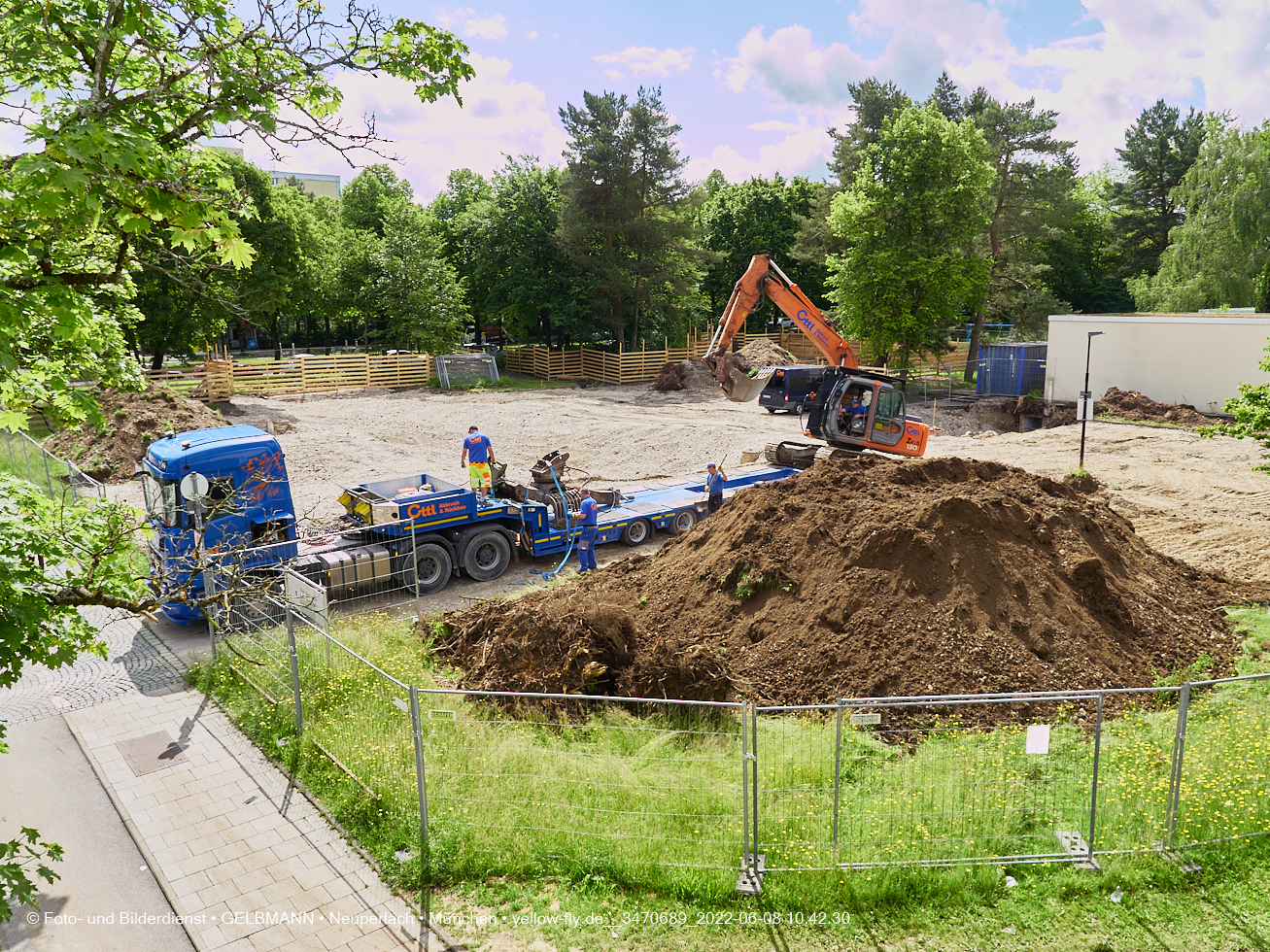 08.06.2022 - Baustelle zur Mütterberatung und Haus für Kinder